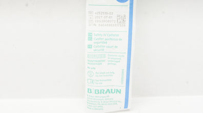 Braun 4252519-02 Introcan Safety IV Cath. 22G x 1 inch, 35 ml/min